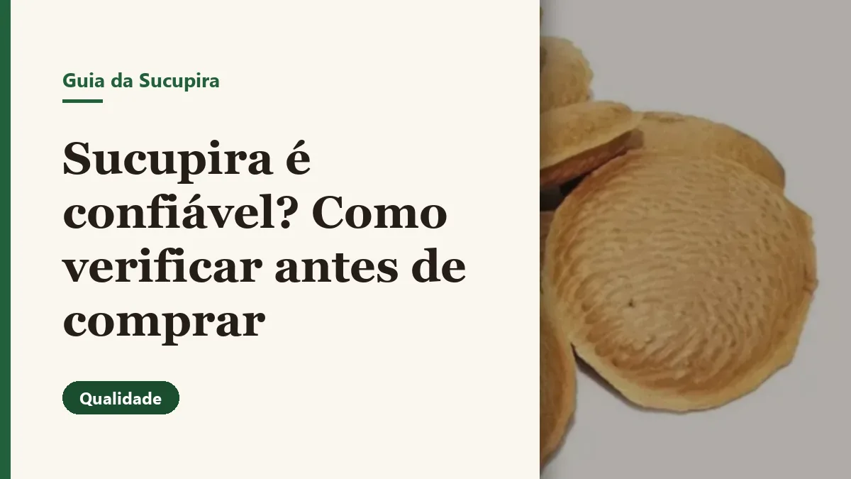 Foto relacionada ao artigo: Sucupira é confiável? Como verificar antes de comprar